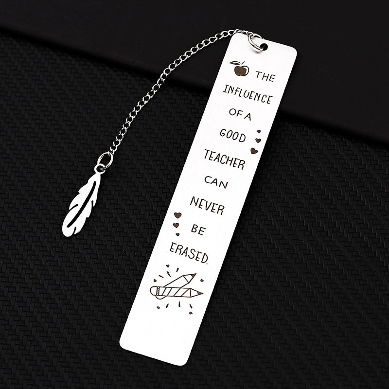 Stainless Steel Metal Bookmark