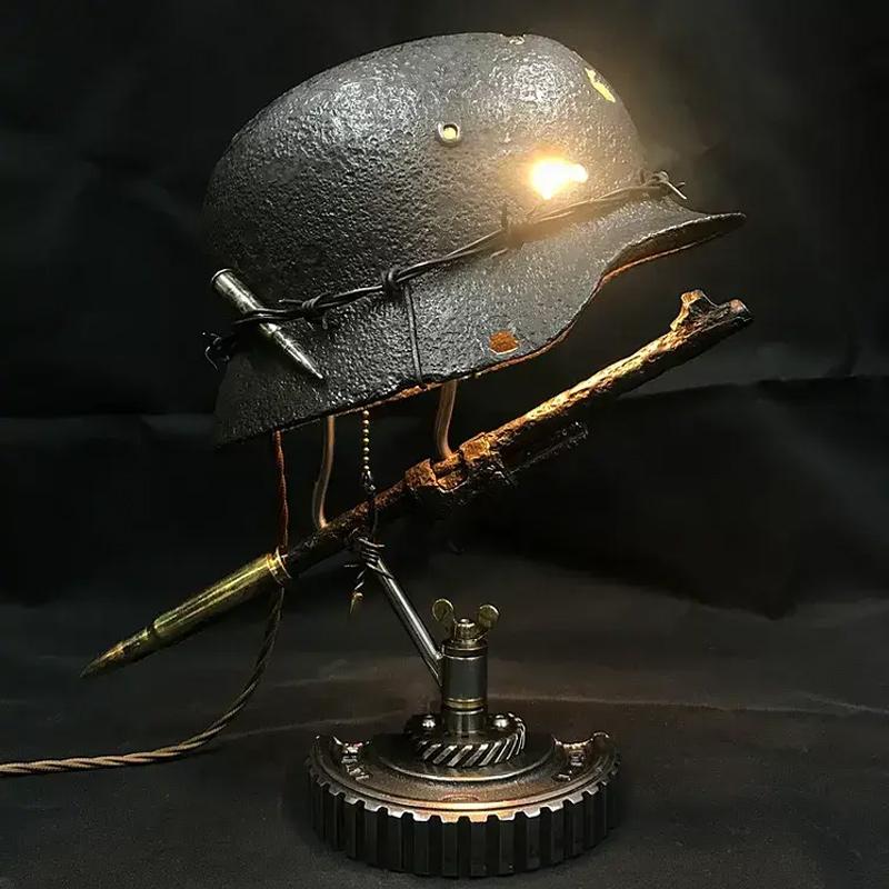 Halloween Decoration War Relic Lamp