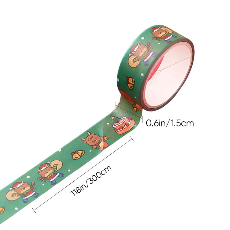 Cartoon Christmas Washi Tape