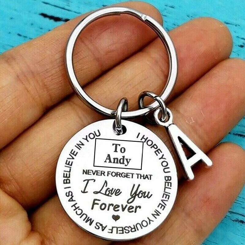 SANK® Personalized Keychain （Custom Initials/Name）