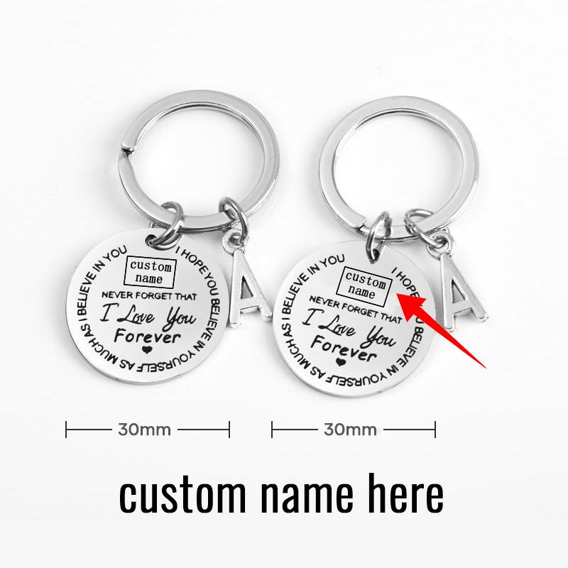 SANK® Personalized Keychain （Custom Initials/Name）
