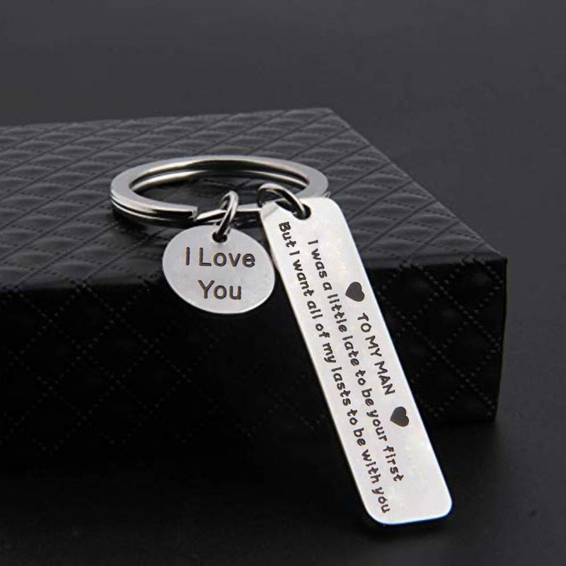 SANK®“To my man I love you” Keychain