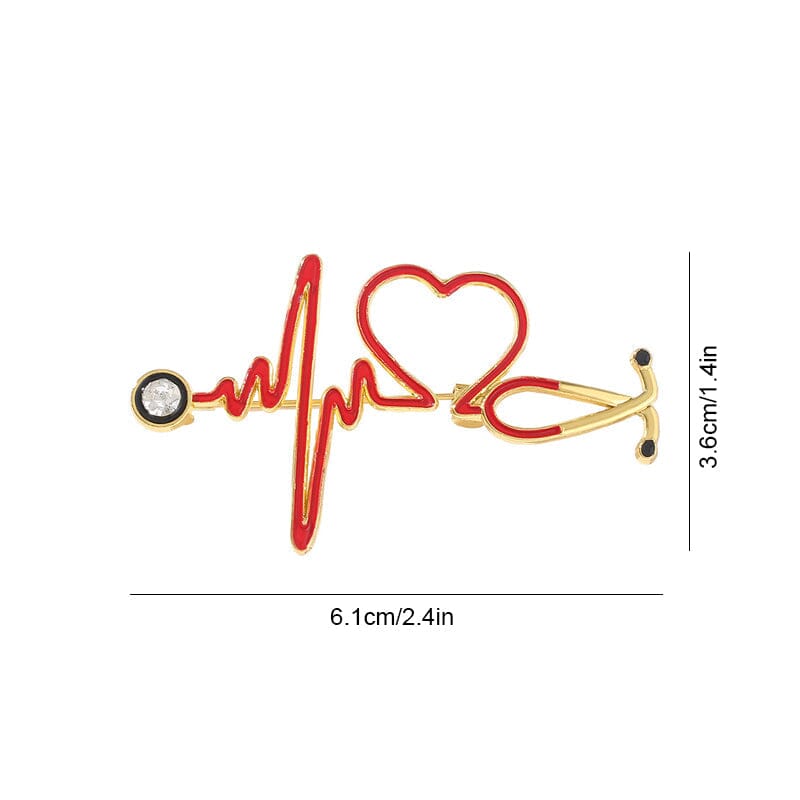 Stethoscope Pin