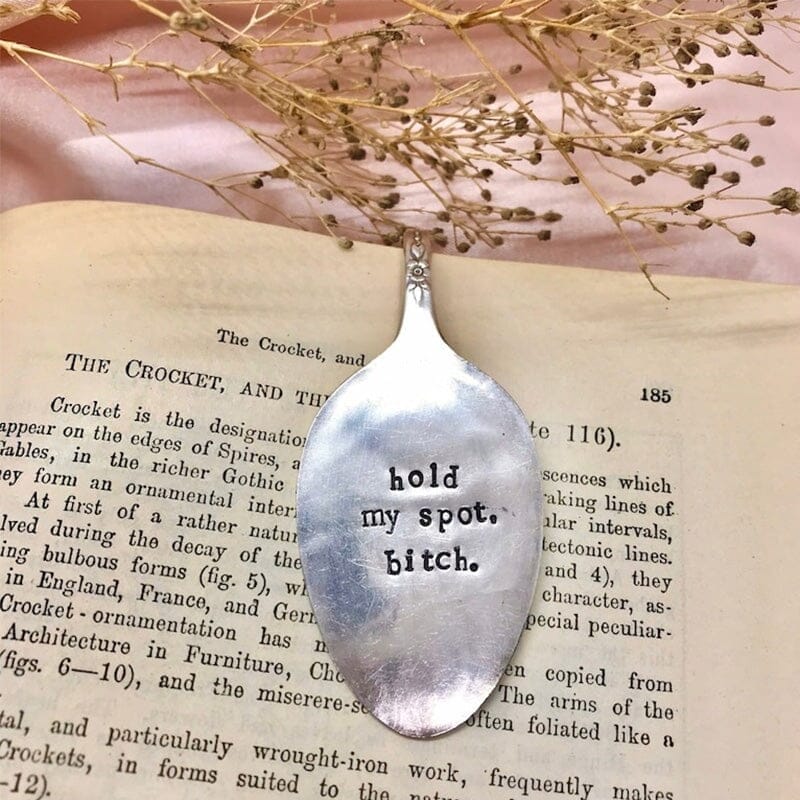 Funny Spoon Bookmark -perfect gift for a bookworm