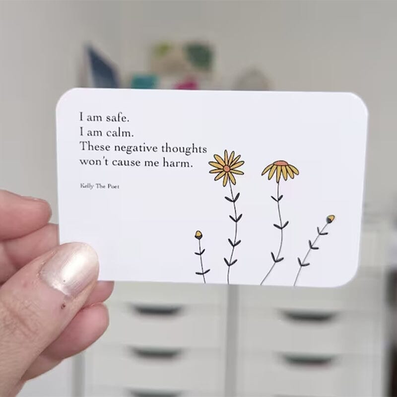 Anxiety Affirmations Card Pack(1 set)