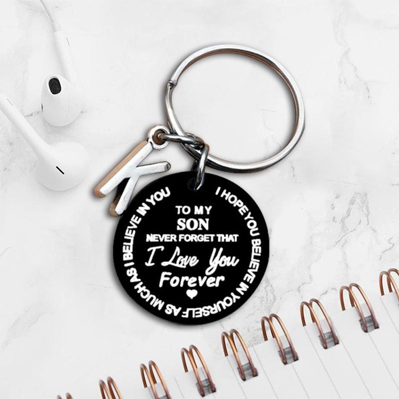 SANK® To My Son/Daughter Keychain (BLACK)