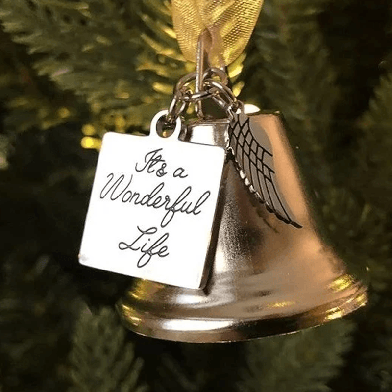 Christmas Angel Wings Bell