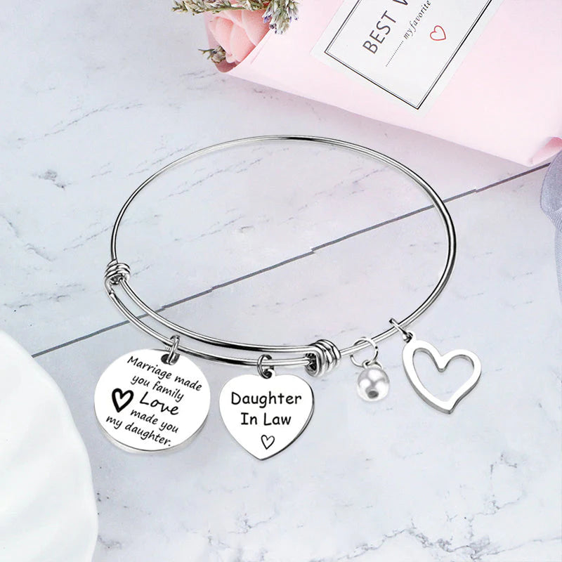 Daughter in Law Bracelet(🎁Best Gift For Daughter🎁)