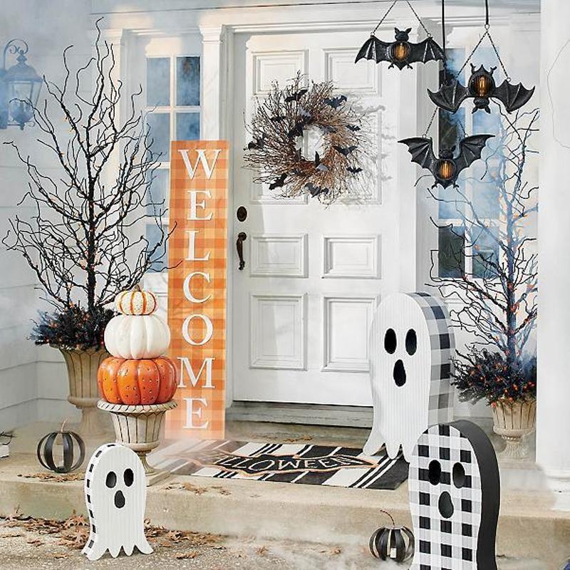 Halloween Black Bat Lantern
