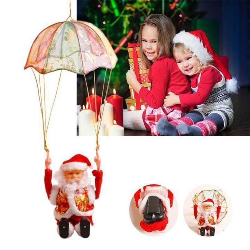 Parachute Santa- Christmas decoration