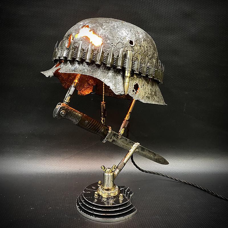 Halloween Decoration War Relic Lamp