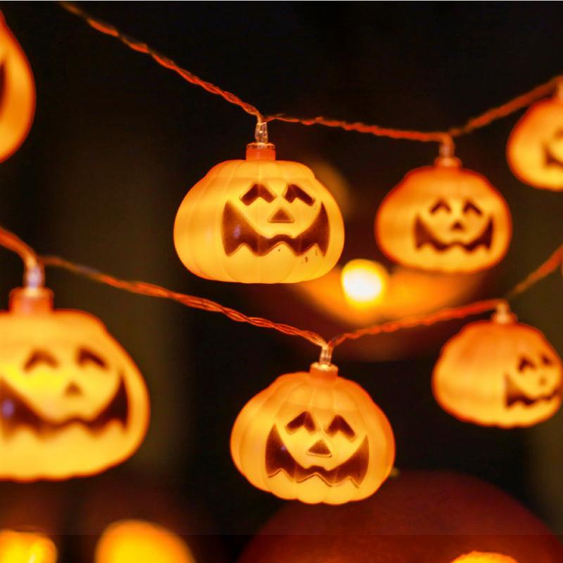 Halloween Pumpkin Waterproof String Lights