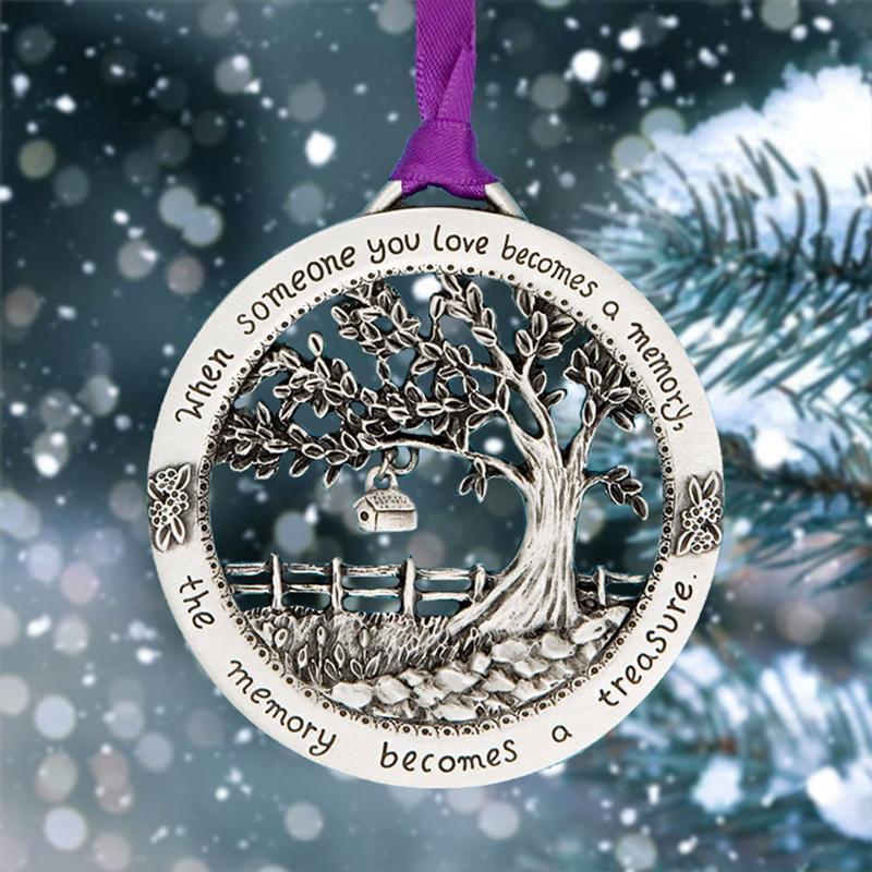 "When Someone You Love Becomes a Memory" Memorial Ornament