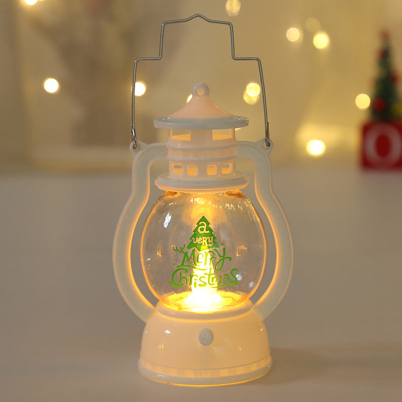 Christmas Portable Oil Lamp Decoration