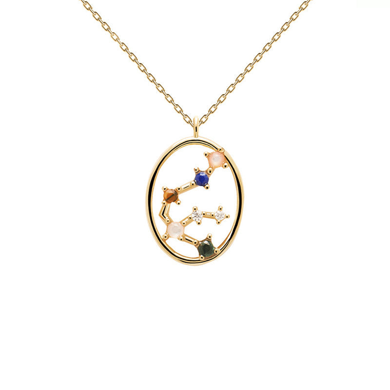 Twelve Constellation Necklace