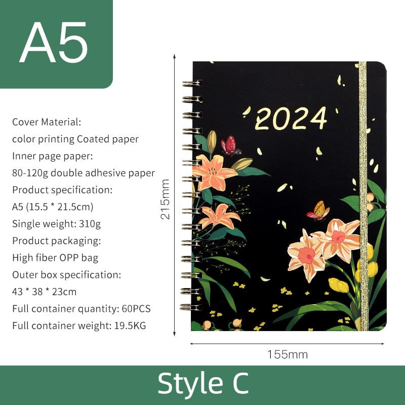 2024 Weekly and Monthly Planner