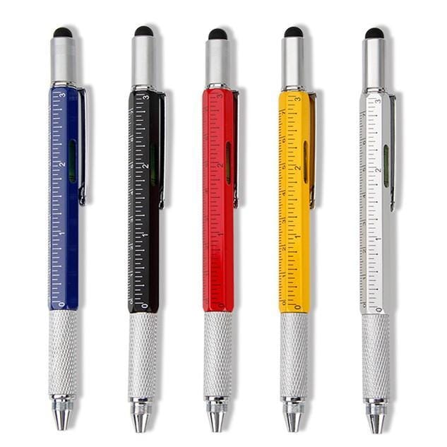 6 in 1 Multi-functional Stylus ballpoint Pens