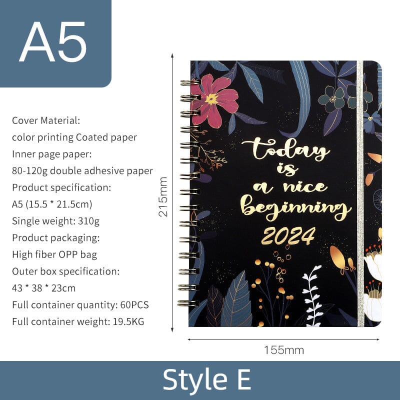 2024 Weekly and Monthly Planner
