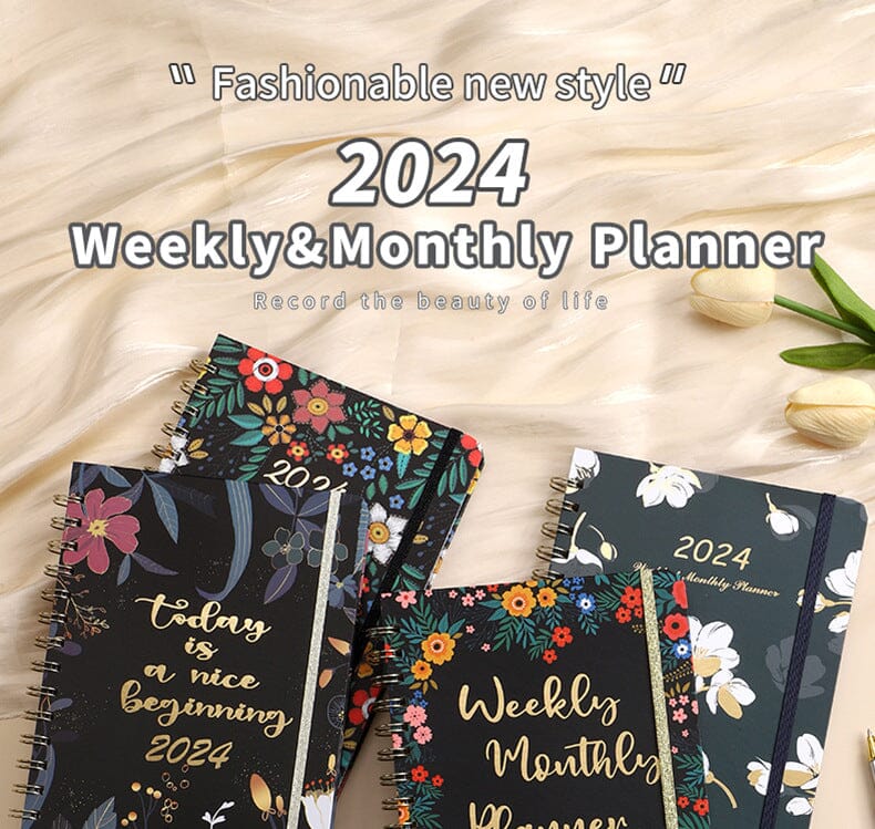 2024 Weekly and Monthly Planner