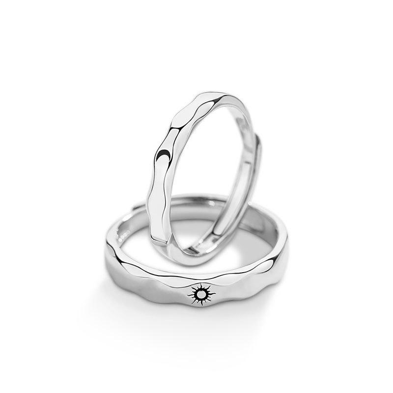 925 Sterling Silver Couple Rings