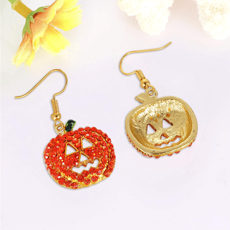 Halloween Pumpkin Earrings