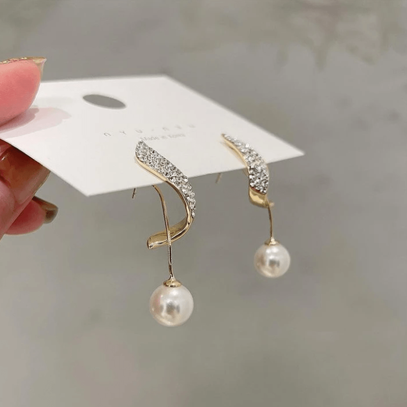Diamond Pearl Dream Earrings
