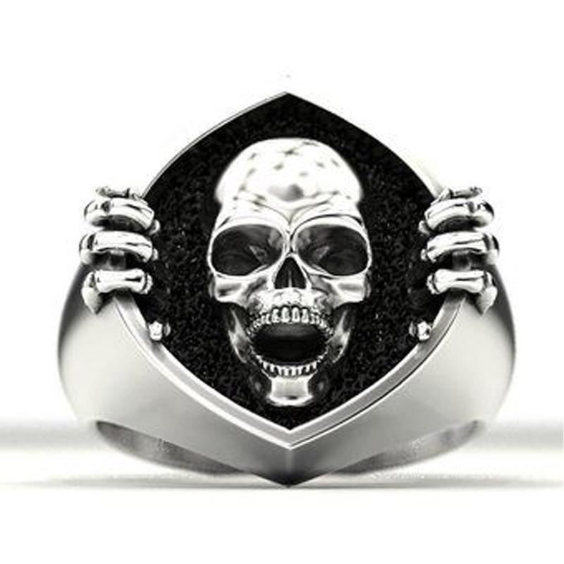 🎃HALLOWEEN🎃Neo-Gothic Style Skull Unisex Ring