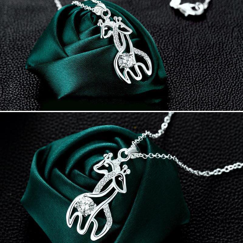 Graceful Love Giraffe Necklace