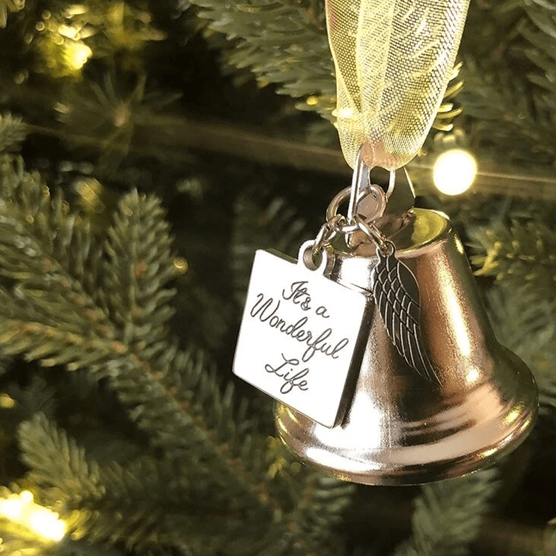 Christmas Angel Wings Bell