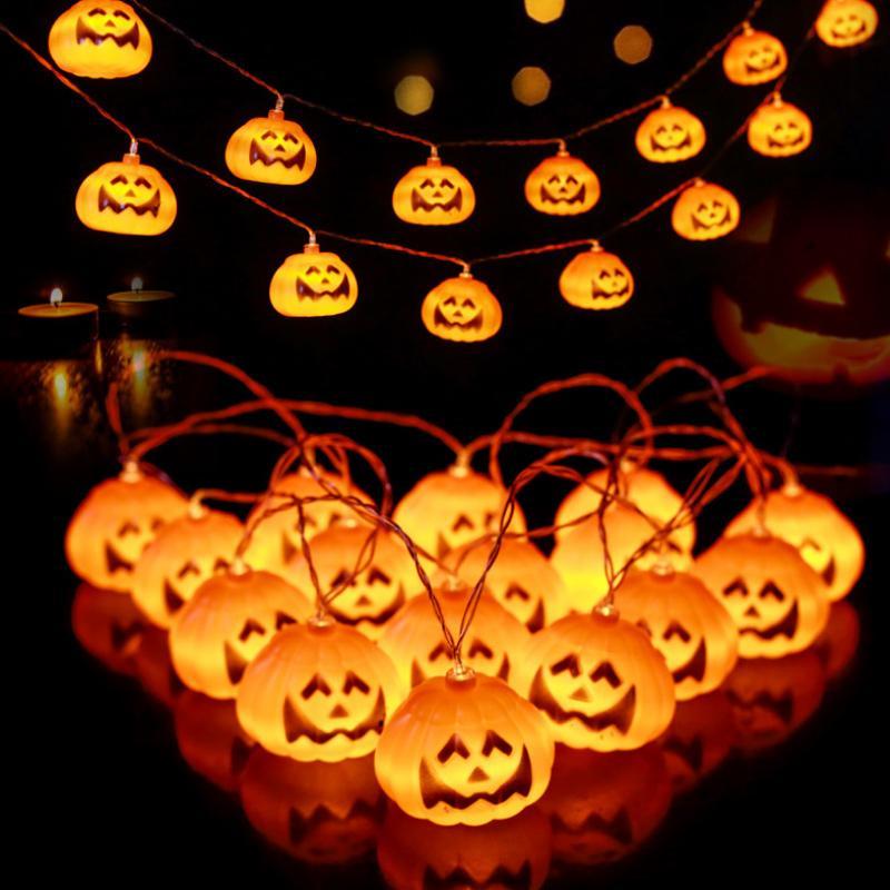 Halloween Pumpkin Waterproof String Lights