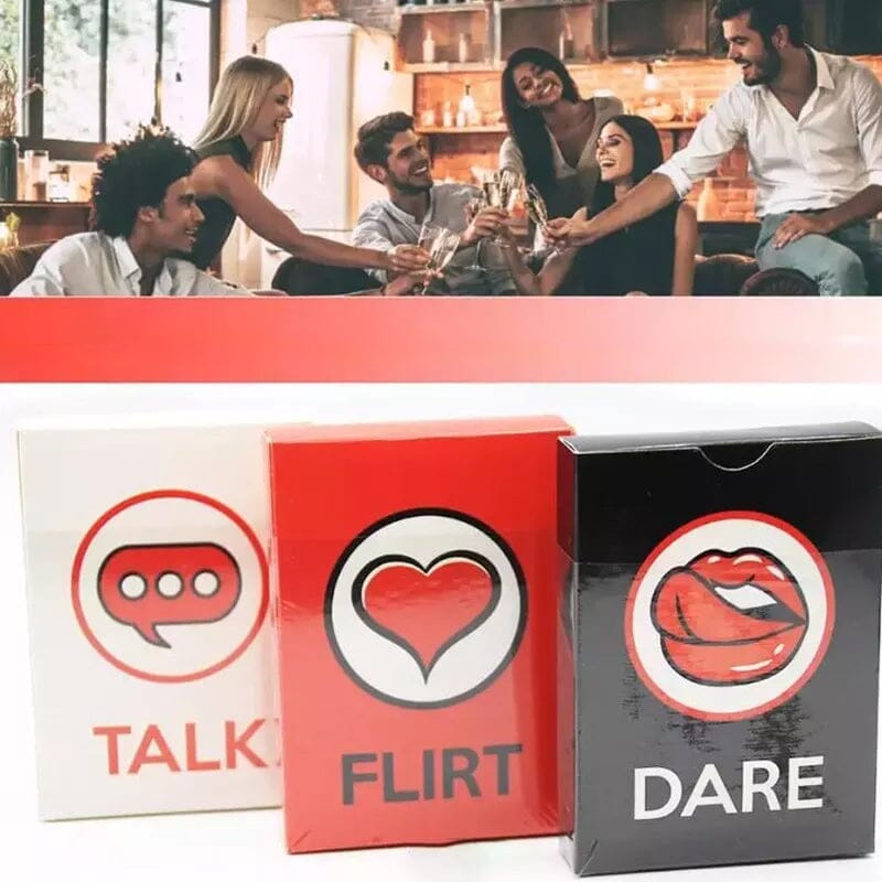 Talk, Flirt, Dare CARD GAME