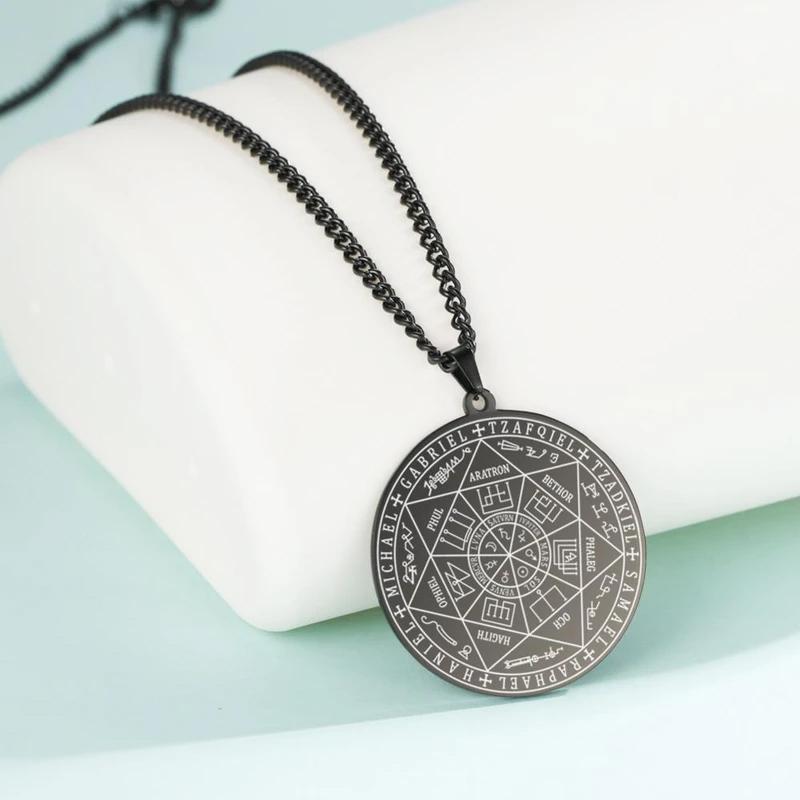 Stainless Steel Round Necklace