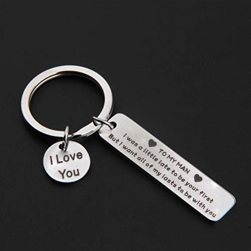 SANK®“To my man I love you” Keychain