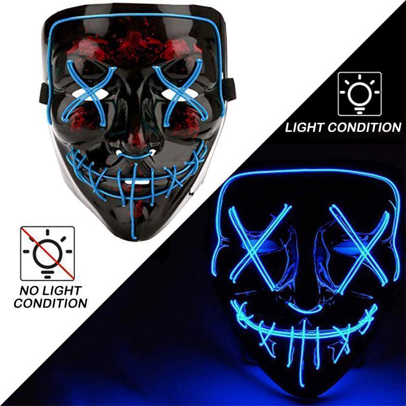 【LIMITED OFFER:50% OFF】Halloween - LED luminous mask