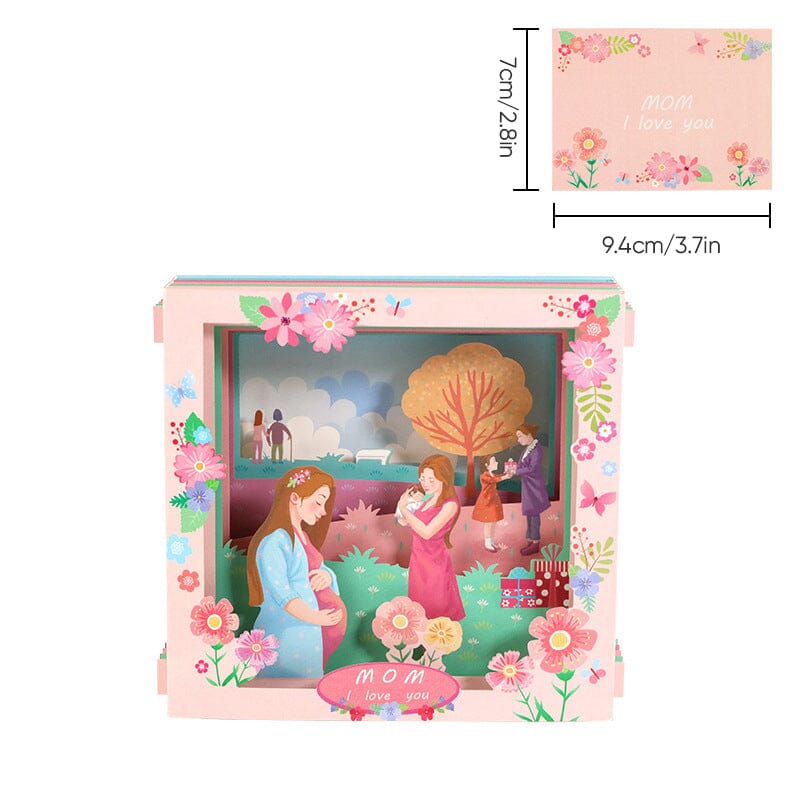 Mother's Day 3D Greeting Cards