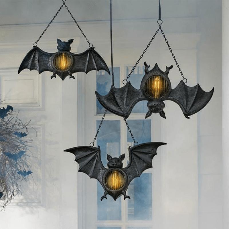 Halloween Black Bat Lantern