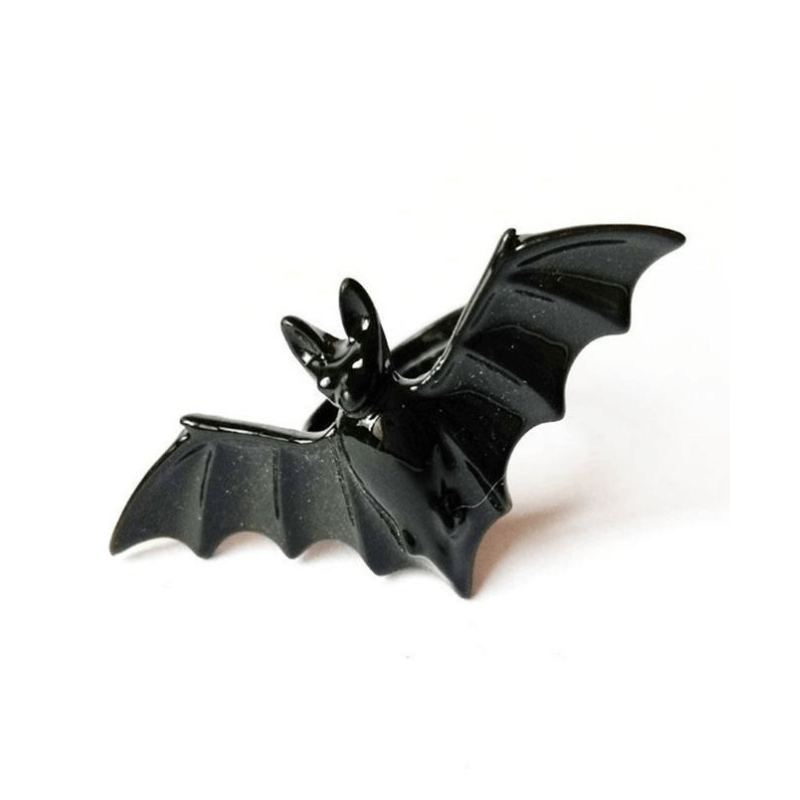🎃HALLOWEEN🎃Adjustable Gothic Bat Ring