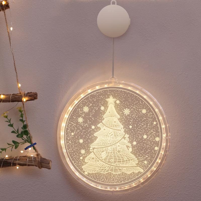 3D Christmas Hanging Lamp