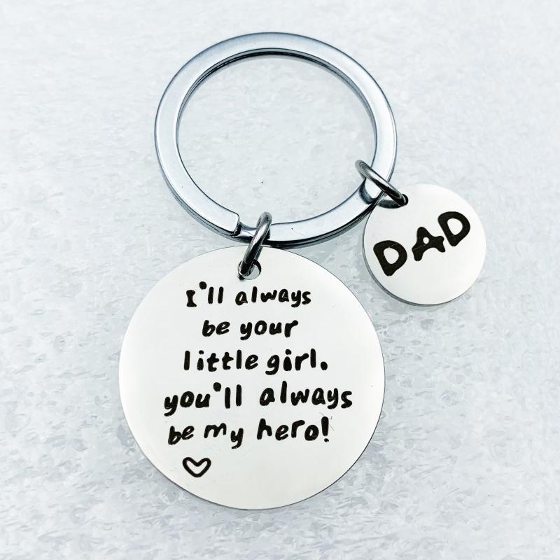 SANK®To my dad keychain（girl）