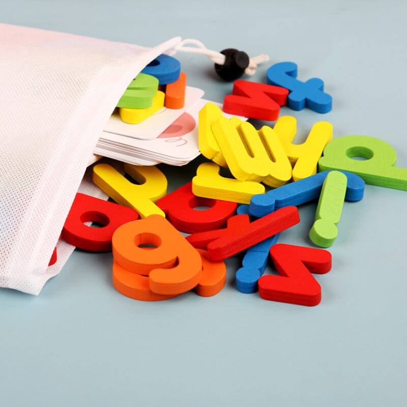 Wooden Toddler See and Spelling Learning Toy