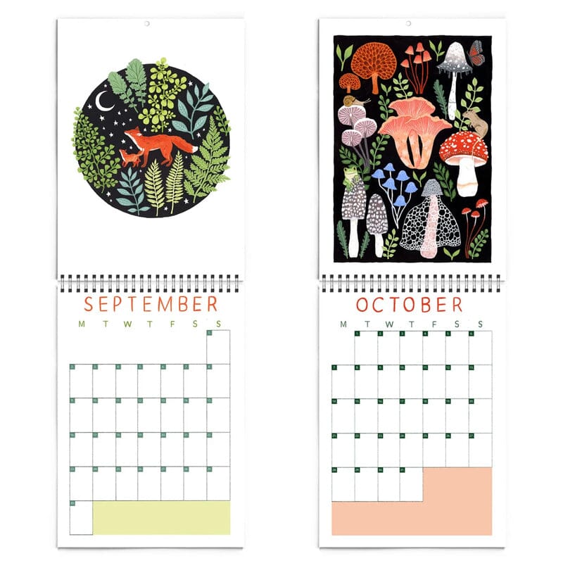 Animal Flower Calendar