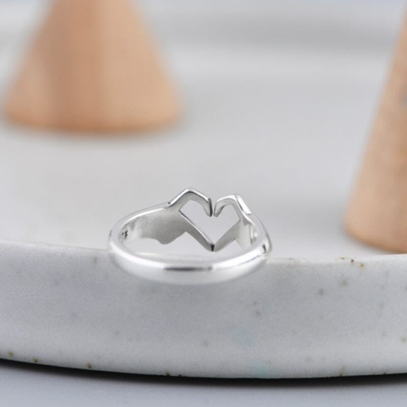 ‘I Love You Forever’ Heart Ring