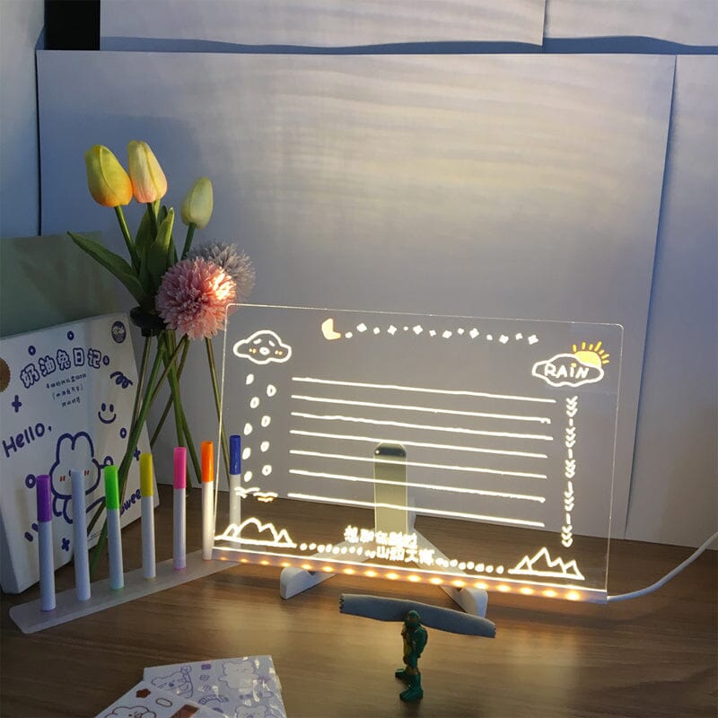 Christams Sale LED Note Board with Colors