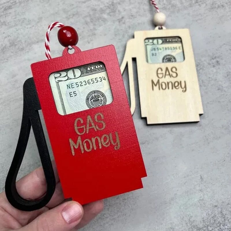 Christmas Gas (Shopping) Money Ornament