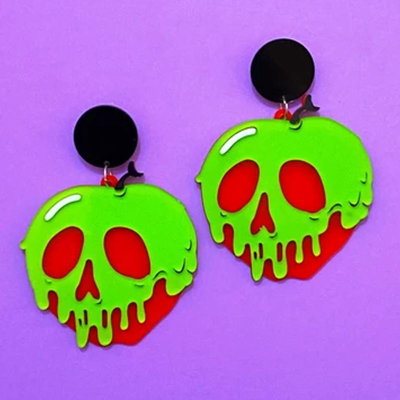 🎃HALLOWEEN🎃Acrylic Skull Women's Stud Earrings