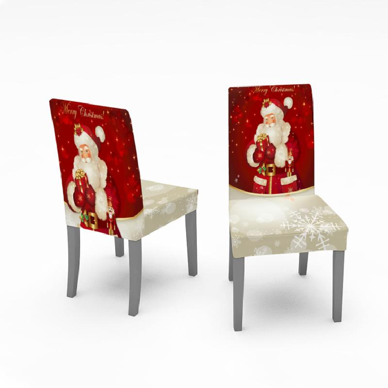 (🎅Early Xmas Sale🎅) Christmas Tablecloth Chair Cover Decoration