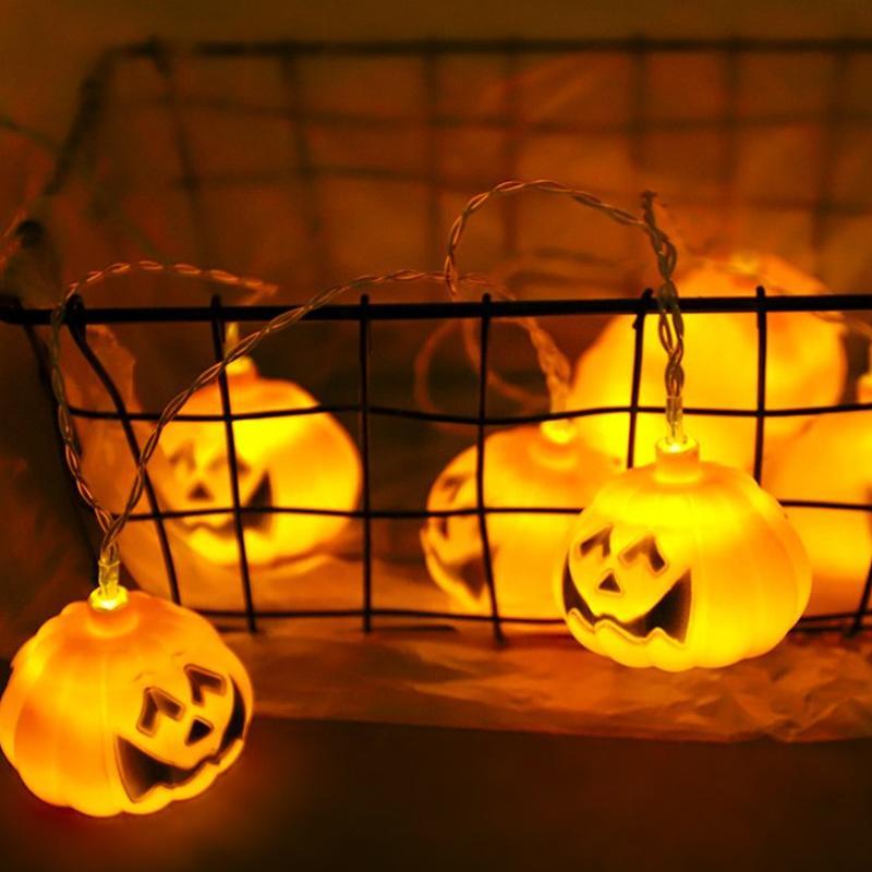 Halloween Pumpkin Waterproof String Lights