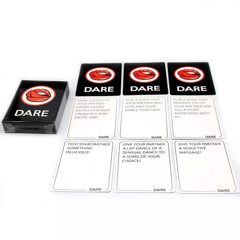 Talk, Flirt, Dare CARD GAME