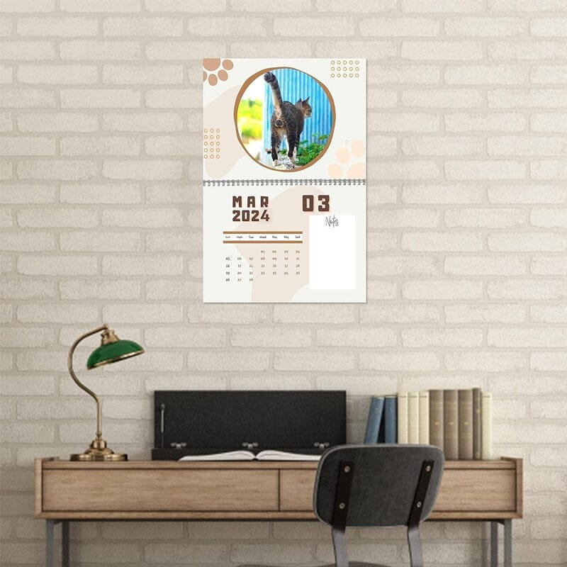 😆Funniest calendar of the century|"Artistic expression" of furry friends