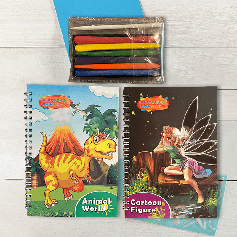Children's Scratch Painting